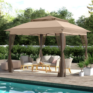 Bayfield 11 Ft. W x 11 Ft. D Steel Pop-Up Gazebo CG11