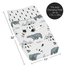 Load image into Gallery viewer, Bear Mountain Changing Pad Cover
