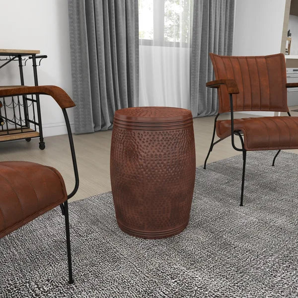 Beardall Drum End Table