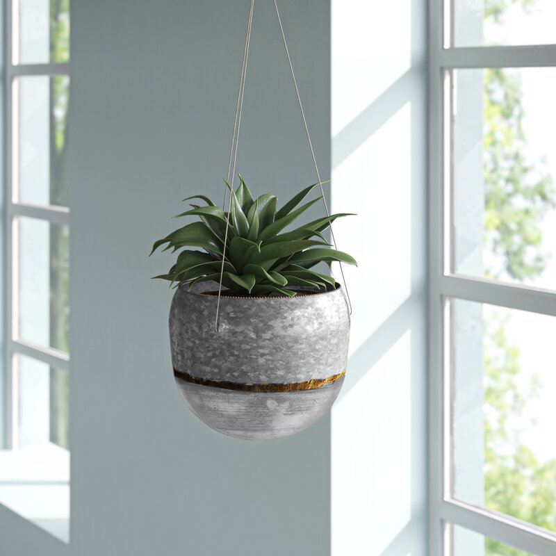 Beaulah Metal Hanging Planter  1457AH