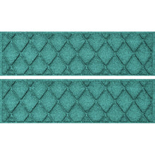 Load image into Gallery viewer, Beaupre Aquamarine Argyle Stair Tread (Set of 4) 7031
