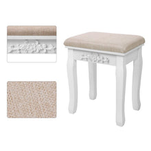 Load image into Gallery viewer, Beauregard White Vanity Set with Mirror (187MM)
