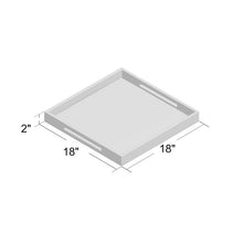 Load image into Gallery viewer, Beck Coffee Table Tray: Champagne with Gold Handles (SB1189)
