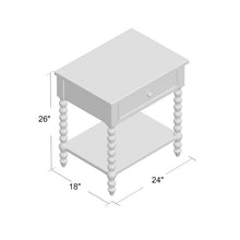 Load image into Gallery viewer, Natural Beckett 1 Drawer Nightstand (SB1213)

