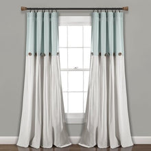 Load image into Gallery viewer, Beckham Window Solid Semi-Sheer Rod Pocket Curtain Panels (set of 2) - 460DC
