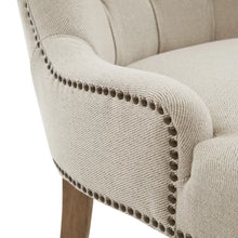 Load image into Gallery viewer, Becton Tufted Wingback Arm Chair
