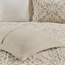 Load image into Gallery viewer, King/Cal.King Coverlet + 2 King Shams Taupe Chenille Coverlet / Bedspread Set 318AH
