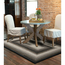 Load image into Gallery viewer, Kennerson Ultra-Durable Black/Beige Area Rug 7237
