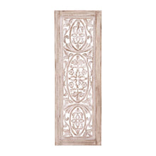 Load image into Gallery viewer, Beige Distressed Wood Wall Décor

