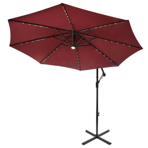 Belew Aluminum Roma 10" Cantilever Umbrella Wine(2478RR)