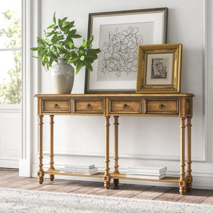 Brown Belichick 58'' Console Table OG385