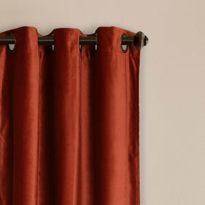 Belknap Solid Room Darkening Grommet Curtain Panels (Set of 2) GL848