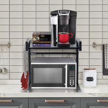 Load image into Gallery viewer, Bellamy Expandable Microwave Shelving Rack
