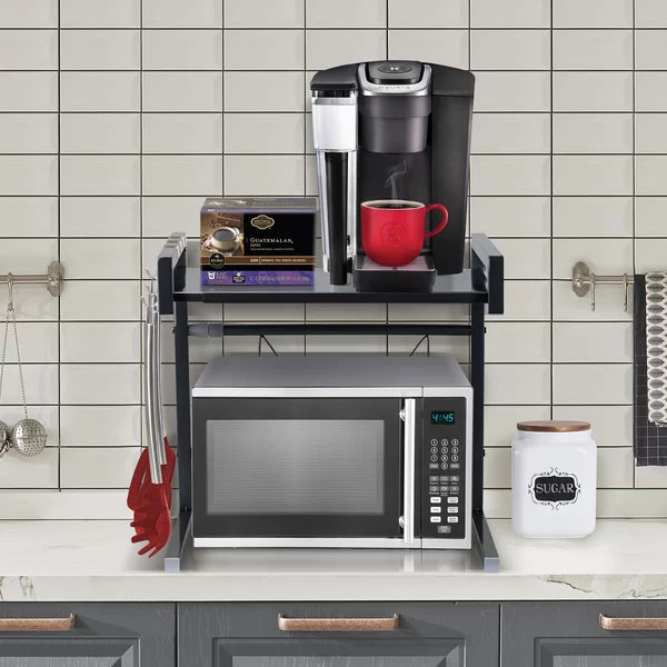 Bellamy Expandable Microwave Shelving Rack