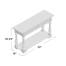 Load image into Gallery viewer, Belle Meade 52&quot; Console Table AS IS #1533HW

