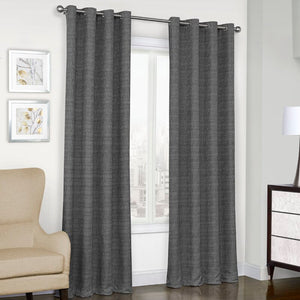 Bellefontaine Solid Blackout Thermal Grommet Single Curtain Panel Set of 2 - GL604