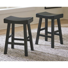 Load image into Gallery viewer, Black Benedict Counter Stool (Set of 2)
