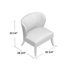 Bengtson 30.75'' Wide Slipper Chair 7801RR