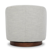 Load image into Gallery viewer, Bennett Upholstered Swivel Barrel Chair
