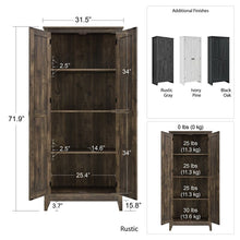 Load image into Gallery viewer, Berenice 4 - Shelf Storage Cabinet MRM4167
