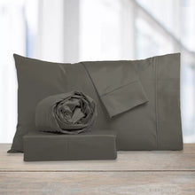 Load image into Gallery viewer, Bergamot 400 Thread Count 100% Cotton Sateen Sheet Set full
