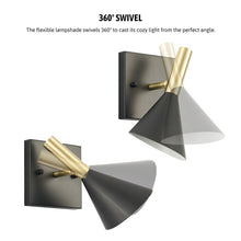 Load image into Gallery viewer, Bernadetta Iron Armed Sconce
