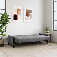 Load image into Gallery viewer, Betsayda Full 76&#39;&#39; Wide Tufted Back Futon And Mattress with Storage
