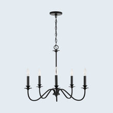 Load image into Gallery viewer, Betsy 5 - Light Candle Style Traditional Chandelier
