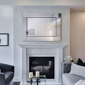 40" x 30" Beveled Edge Vertical Wall Mounted Mirror 30-In X 40-In MRM2429
