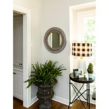 Load image into Gallery viewer, Bevier Round Decorative Wood Wall Accent Mirror 2350CDR
