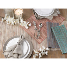 Load image into Gallery viewer, Bevis Shimmering Woven Nubby Natural Table Runner EC1280

