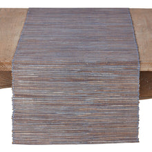 Load image into Gallery viewer, Bevis Shimmering Woven Nubby Natural Table Runner GL934
