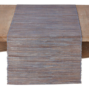Bevis Shimmering Woven Nubby Natural Table Runner GL934