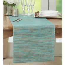 Load image into Gallery viewer, Bevis Shimmering Woven Nubby Natural Table Runner EC1280
