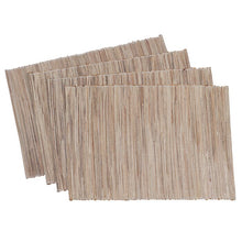 Load image into Gallery viewer, Bevis Shimmering Woven Nubby Texture 20&quot; Placemat - Set of 4 (ND363)
