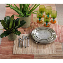 Load image into Gallery viewer, Bevis Shimmering Woven Nubby Texture 20" Placemat (Set of 4) 2486CDR/GL

