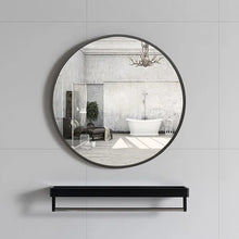 Load image into Gallery viewer, 24&quot; x 24&quot; Black Bhagwanaram Mirror
