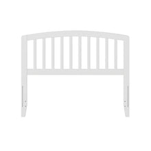 Load image into Gallery viewer, Full White Bharmal Solid Wood Headboard
