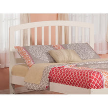 Load image into Gallery viewer, Full White Bharmal Solid Wood Headboard
