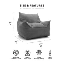 Load image into Gallery viewer, Big Joe Large Bean Bag Lounger
