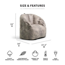 Load image into Gallery viewer, Big Joe Lux Bean Bag Chair
