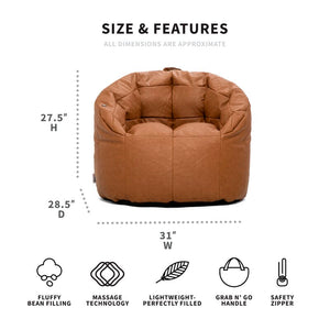 Big Joe Milano Vibe Standard Bean Bag Chair