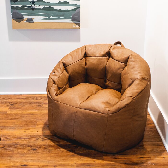 27.5'' H x 31'' W x 28.5'' D Milano Vibe Standard Bean Bag Chair