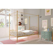 Load image into Gallery viewer, Twin Biggerstaff Canopy Bed 4332RR
