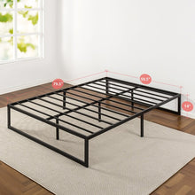 Load image into Gallery viewer, Bilski 14&#39;&#39; Steel Bed Frame queen
