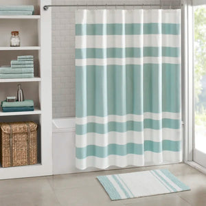 20'' x 30" Aqua Bilst Cotton Reversible Bath Rug