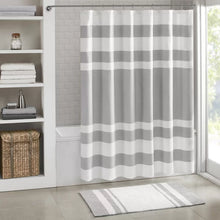 Load image into Gallery viewer, Bilst Striped Single Shower Curtain 54 x78
