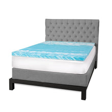 Load image into Gallery viewer, Biopedic 3&quot; Gel Swirl Memory Foam Twin Mattress Topper 7695

