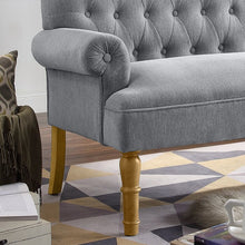 Load image into Gallery viewer, Bjorn 59&quot; Rolled Arm Settee (SB920)
