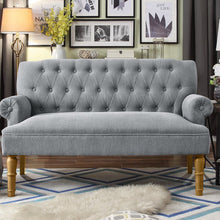 Load image into Gallery viewer, Bjorn 59&quot; Rolled Arm Settee (SB920)
